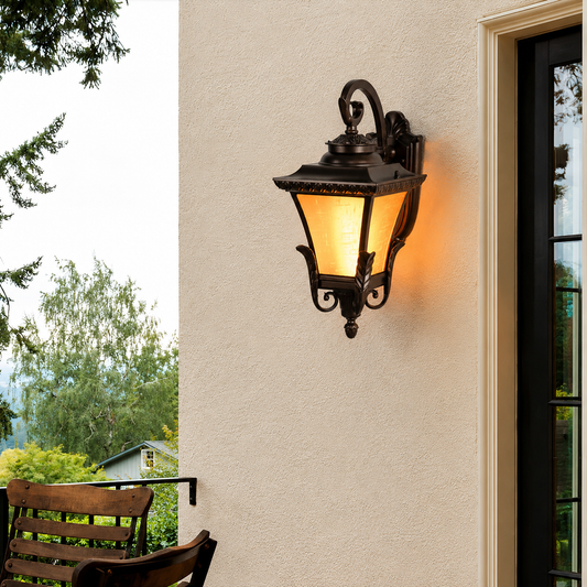 Orion Outdoor Wall Light - Brown