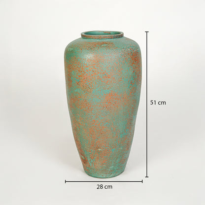 Ourelle Terracotta Vase - Medium