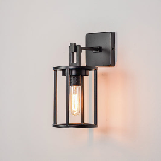 Outdoor Porch Light - Black