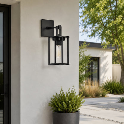 Outdoor Porch Light - Black