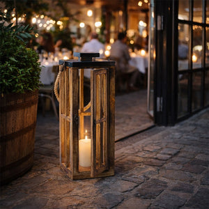 Ozigo Wooden Lantern Large