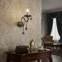 Palais 1-Light Wall Sconce - Chrome