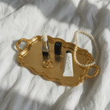 Pankhila Brass Rectangular Serving Tray