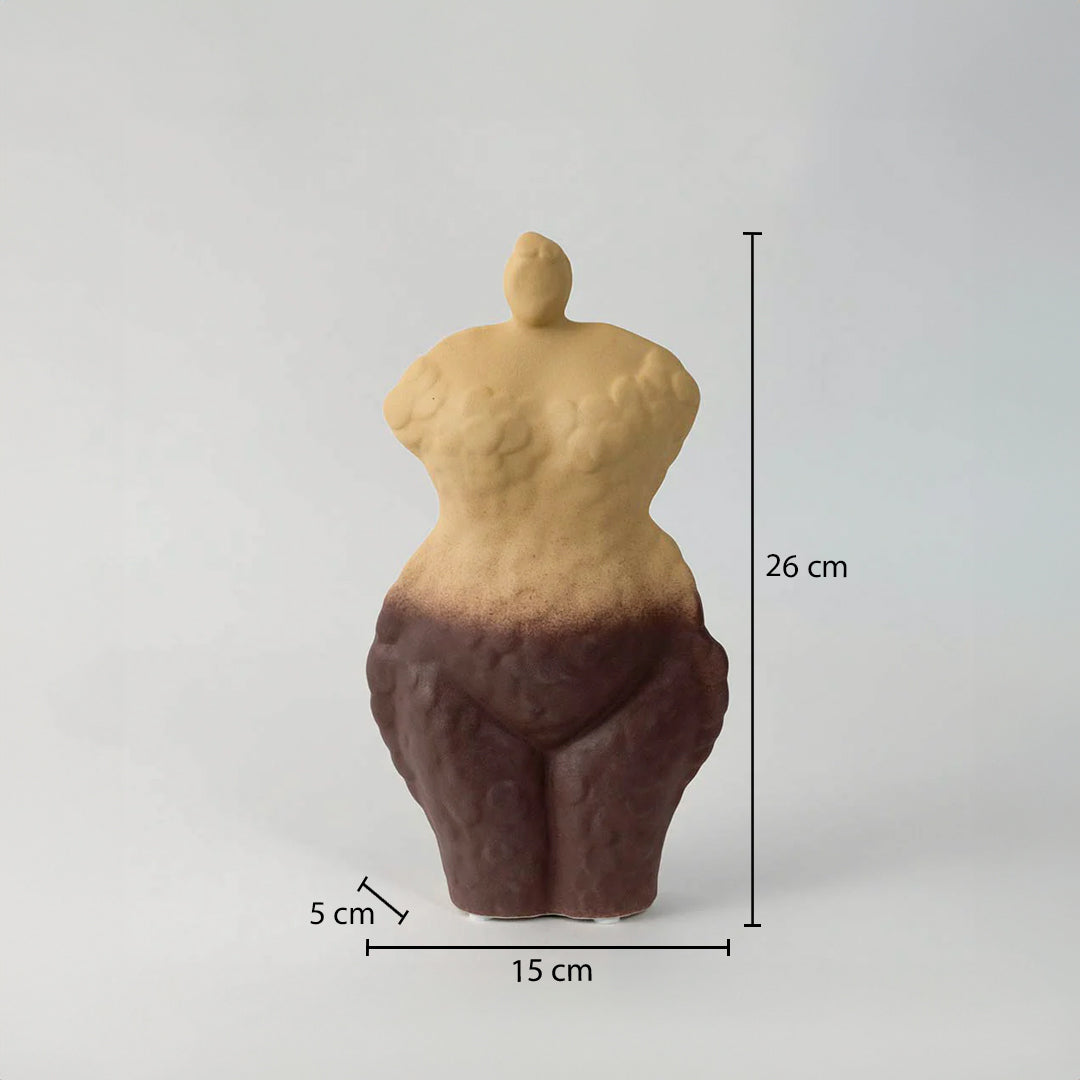 Partial Muse Ceramic Sculpture