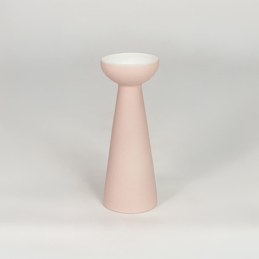 Pink Carafe Ceramic Vase - Medium