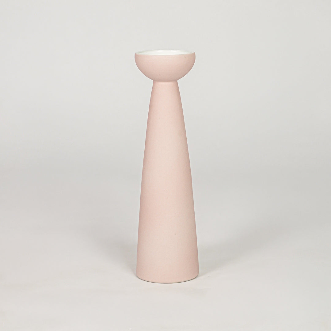 Pink Carafe Ceramic Vase - Large