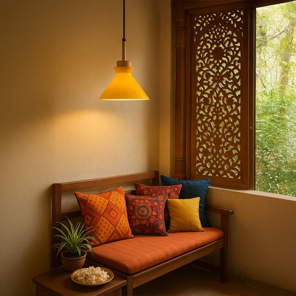 Pop Pendant Lamp - Yellow