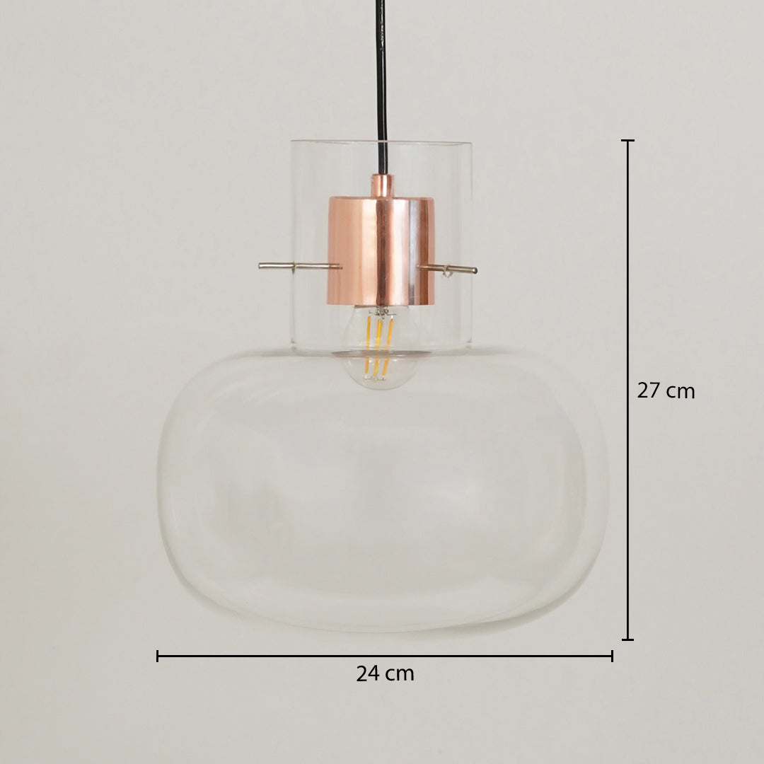Pop Petite Hanging Light - Transparent