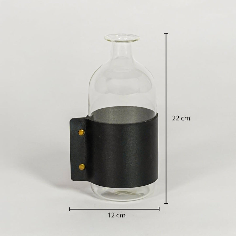 poppy glass vase medium dimensions