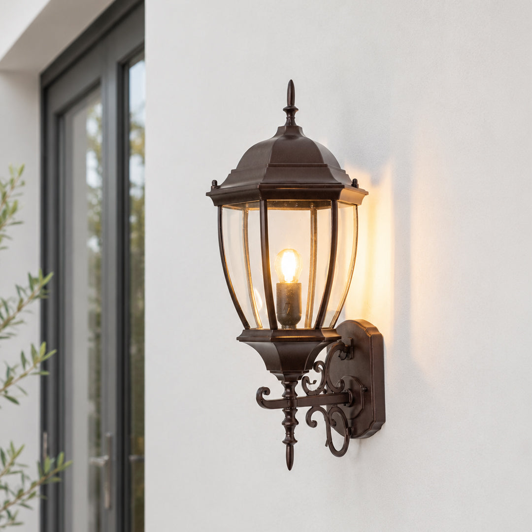 Posse Outdoor Wall Light - Black