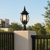 Pumpkin Outdoor Column Light - Small