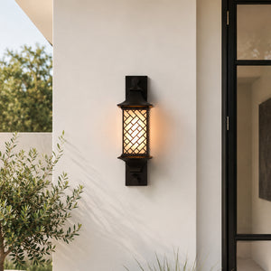 Quadri Outdoor Wall Lantern