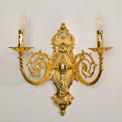 Regalia 2-Light Crystal Wall Light