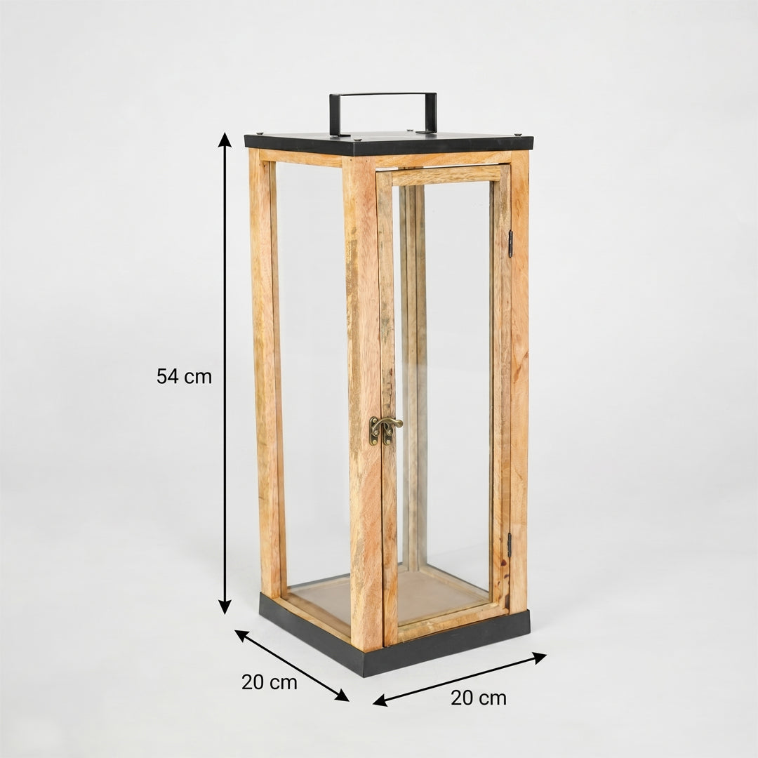 Reko Wooden Lantern - Large