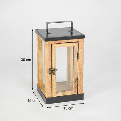 Reko Wooden Lantern - Small