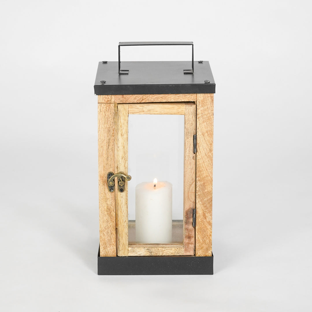 Reko Wooden Lantern - Small