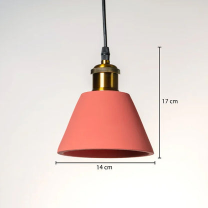 Riankh Modern Resin Pendant Lamp - Orange