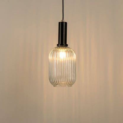Ripple Glass Pendant Light - Transparent