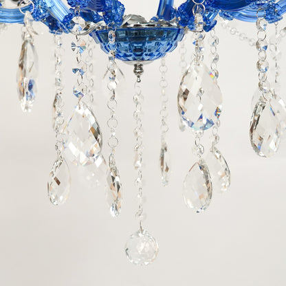 Marchese 6-Light Crystal Chandelier - Blue