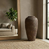 Russet Terracotta Vase Medium