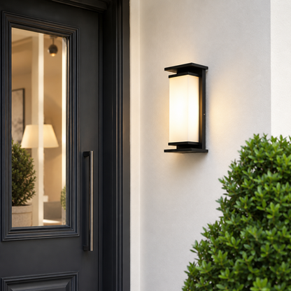 Ruth LED Outdoor Wall Light - Black