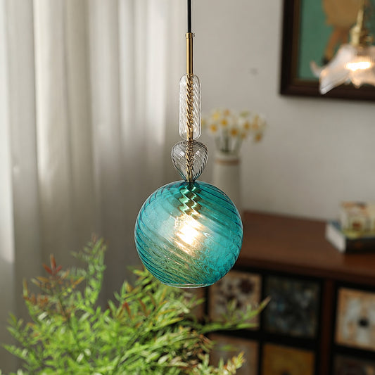 Sapphire Candy Pendant Light - Blue