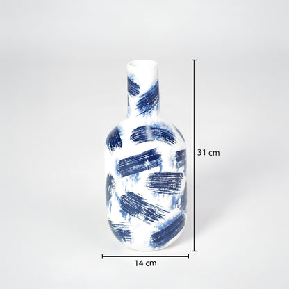 Shanghai Brushstroke Bottle Vase