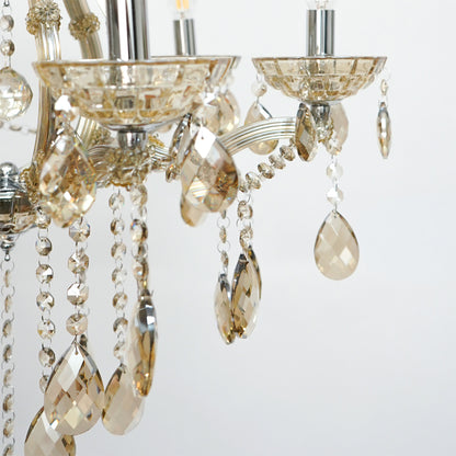 Marchese 6-Light Crystal Chandelier - Chrome