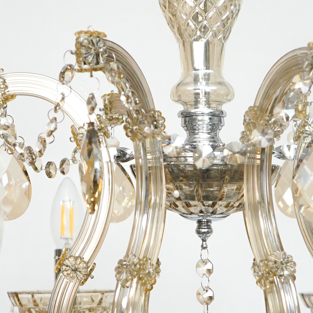 Marchese 6-Light Crystal Chandelier - Chrome