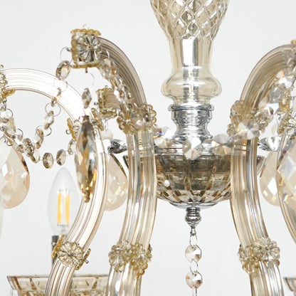 Marchese 6-Light Crystal Chandelier - Chrome