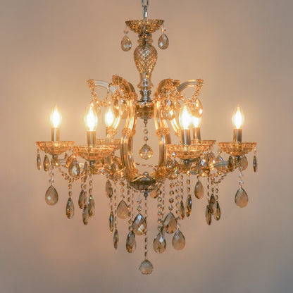 Marchese 6-Light Crystal Chandelier - Chrome