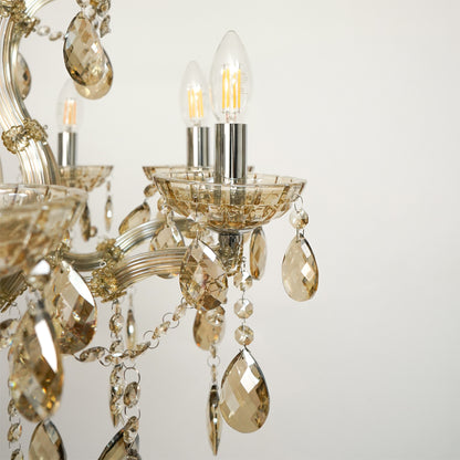 Marchese 8-Light Crystal Chandelier - Chrome