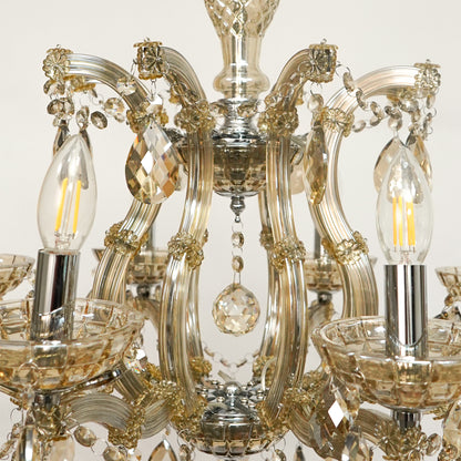 Marchese 8-Light Crystal Chandelier - Chrome