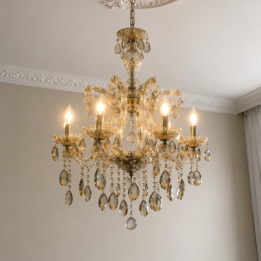 Marchese 8-Light Crystal Chandelier - Chrome