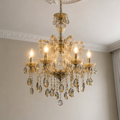 Marchese 8-Light Crystal Chandelier - Chrome