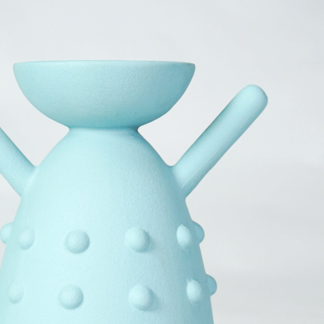 Sippy Hobnail Ceramic Vase