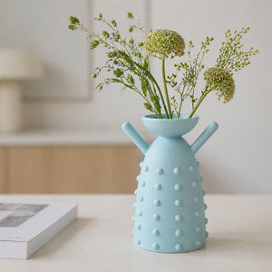 Sippy Hobnail Ceramic Vase