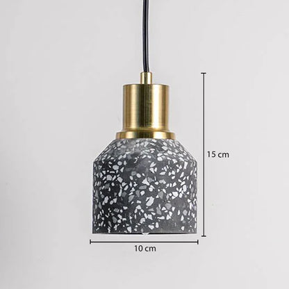 Slreeo Colored Pendant Light- Black