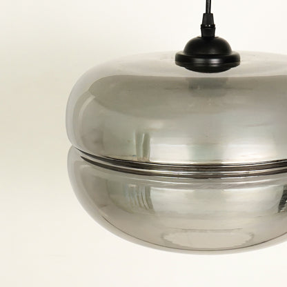 Smoky Grey Glass Pendant Light