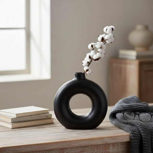 Lifestyle image of soft white cotton balls for elegant modern living room decor styling and luxury home interior design.