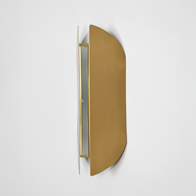 Taco Metal Wall Sconce - Gold