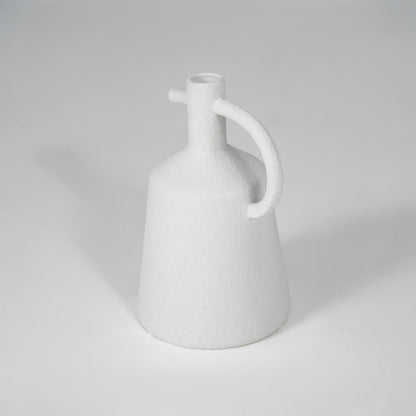 Tampa Jug Ceramic Vase - White