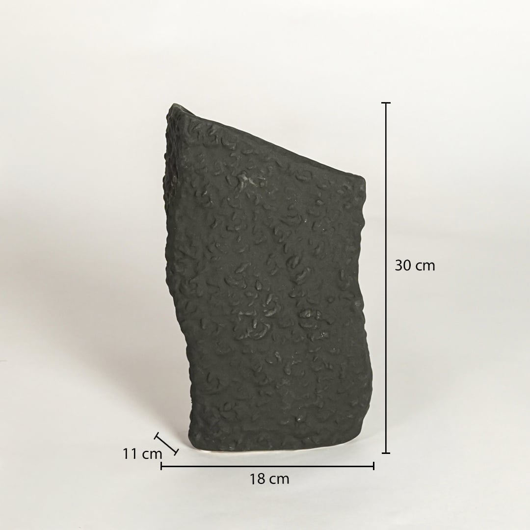tombstone black ceramic vase dimensions