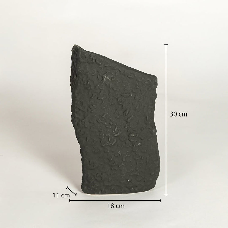 tombstone black ceramic vase dimensions
