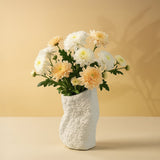 Tombstone White Ceramic Vase