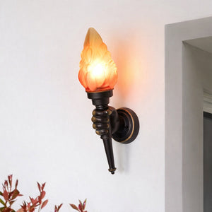 Torchbearer Outdoor Wall Sconce