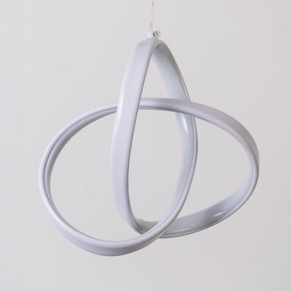 Trefoil LED Pendant Light - White