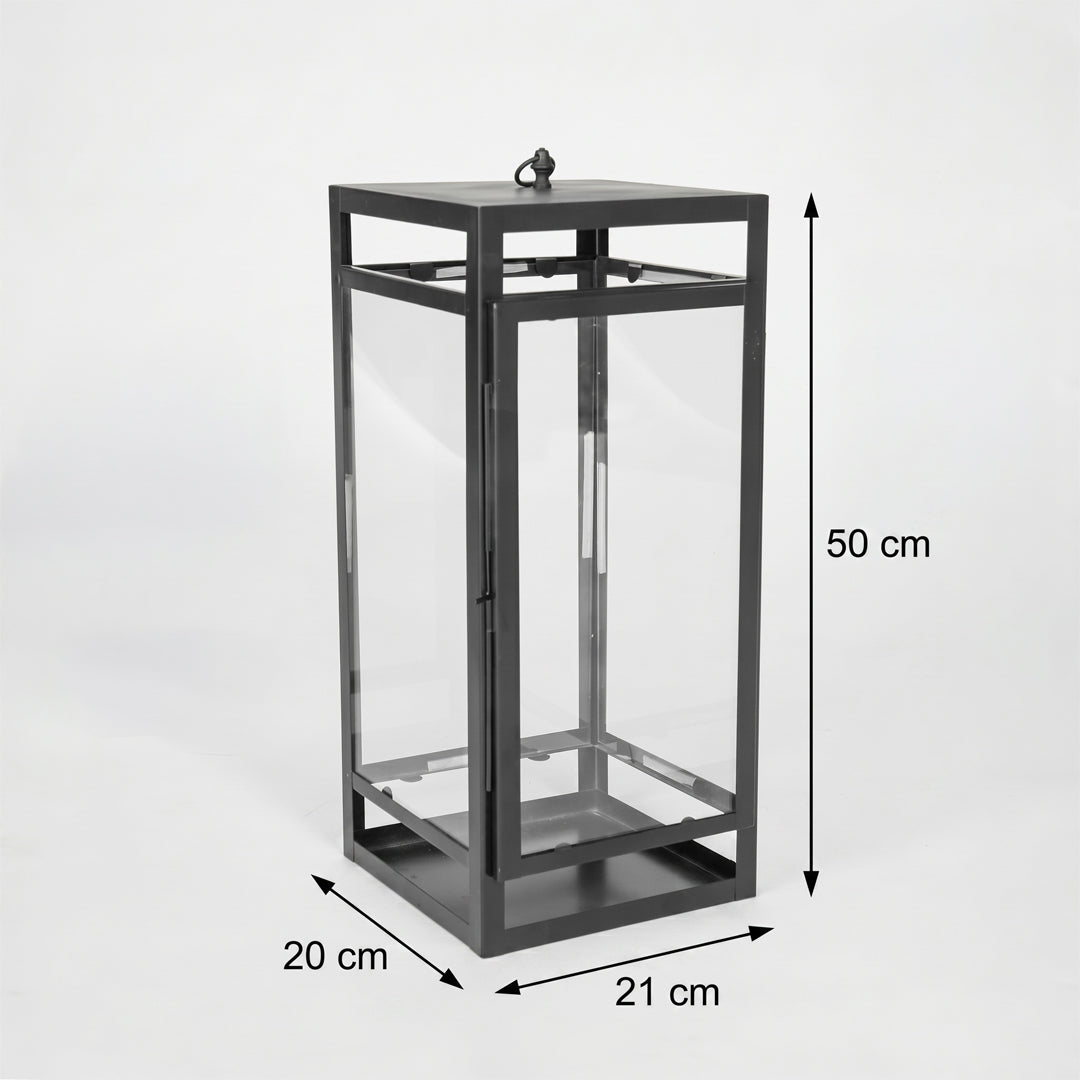 Trent Metal Candle Lantern - Large