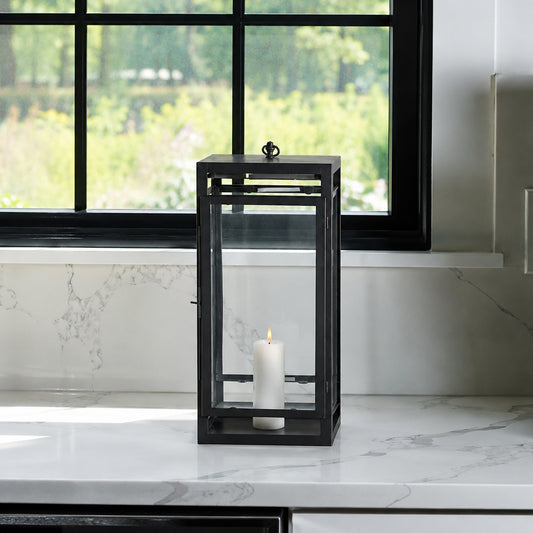 Trent Metal Candle Lantern - Large
