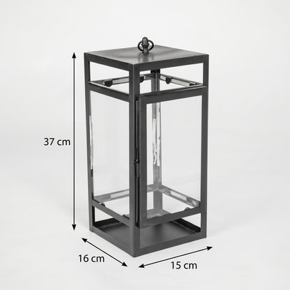 Trent Metal Candle Lantern - Medium